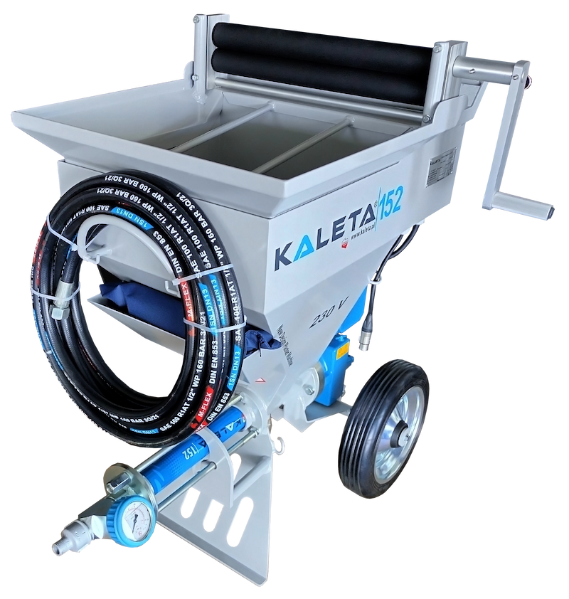 <span>ШПАКЛЕВОЧНЫЙ АГРЕГАТ</span><br>Тип. KALETA-152 <br>Тип. KALETA-152 eko